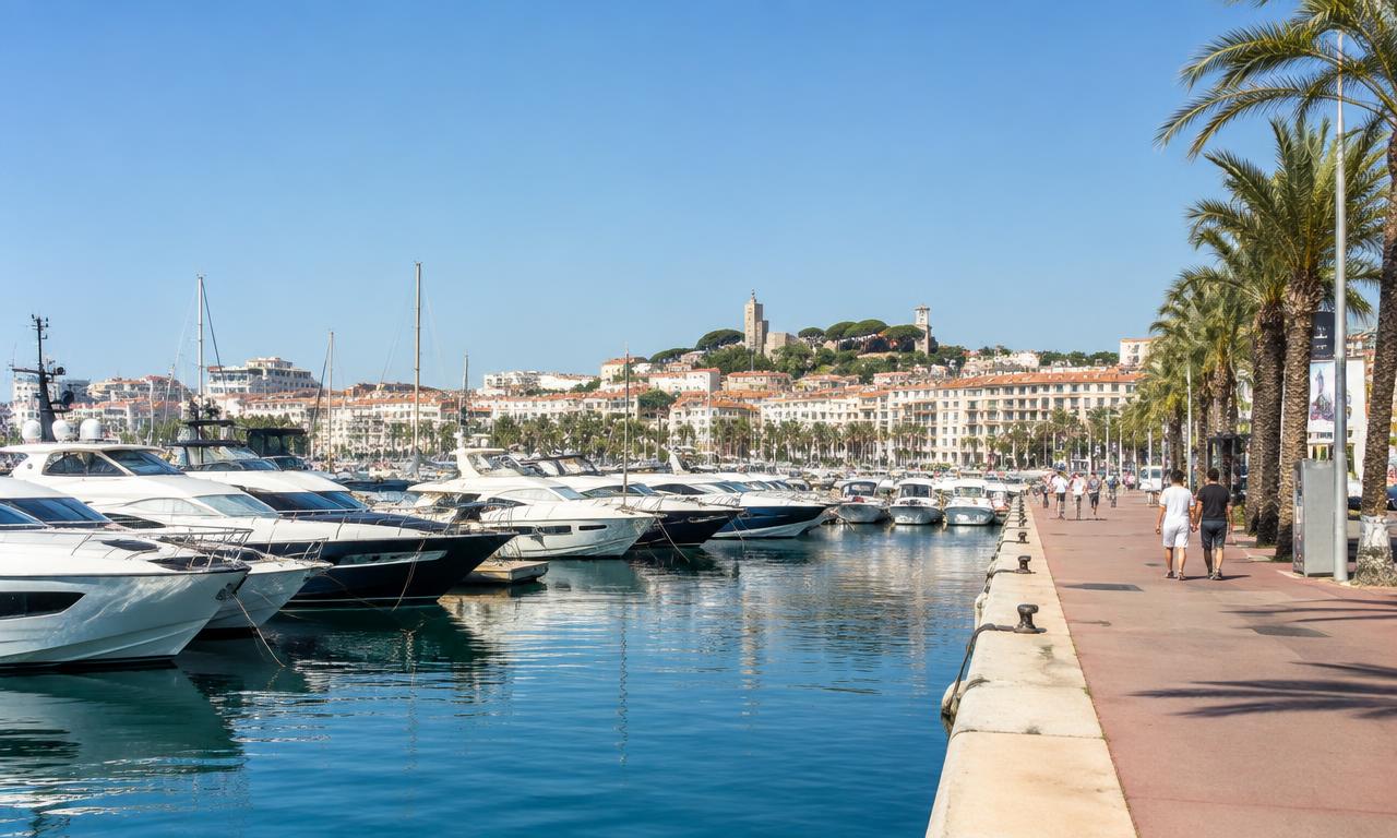 Cannes — Port Pierre Canto